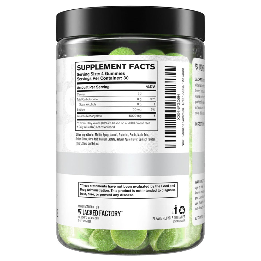 Producción en instalación cGMP garantiza pureza y potencia de Jacked Factory.