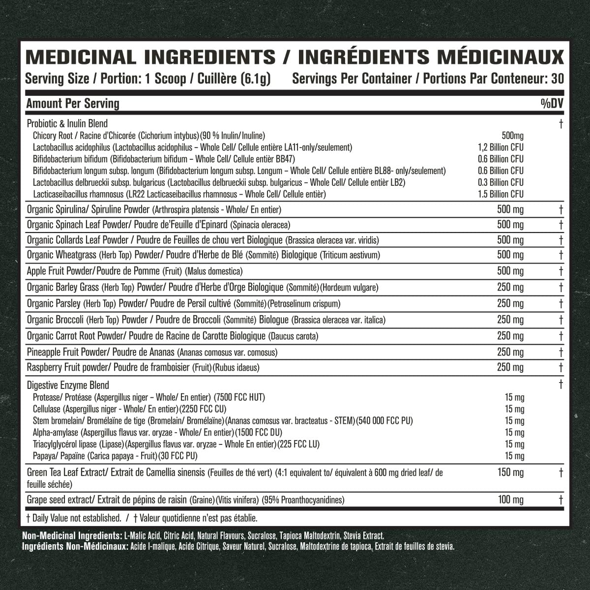 Jacked Factory Green Surge spirulina powder close-up emphasizes nutrient-dense greens.