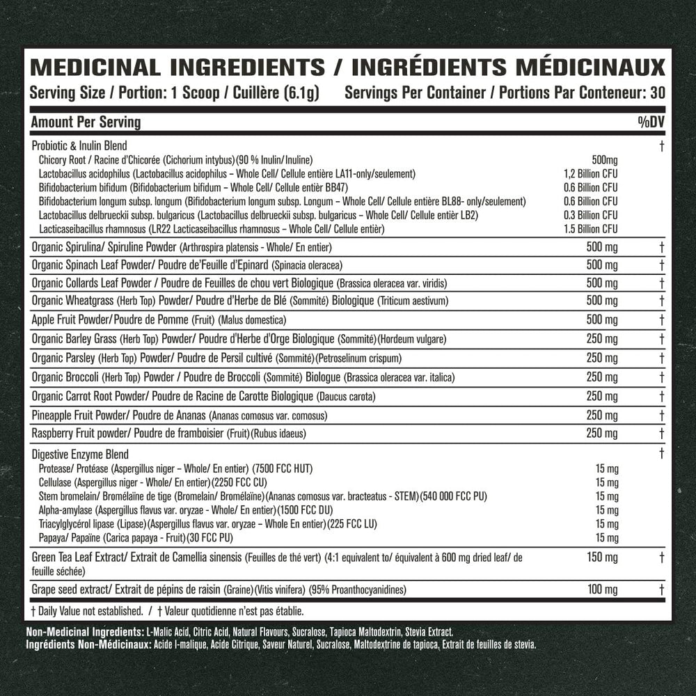 Jacked Factory Green Surge spirulina powder close-up emphasizes nutrient-dense greens.
