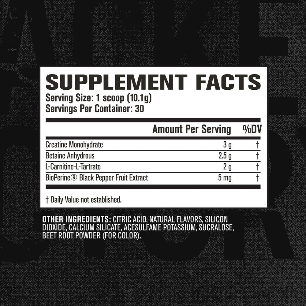 Jacked Factory Growth Surge bottle on gym bench showcasing premium ingredients.