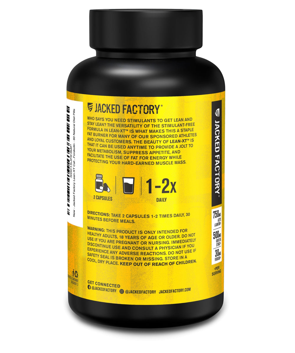 Lean-XT with meals suggests convenient appetite control during the day.