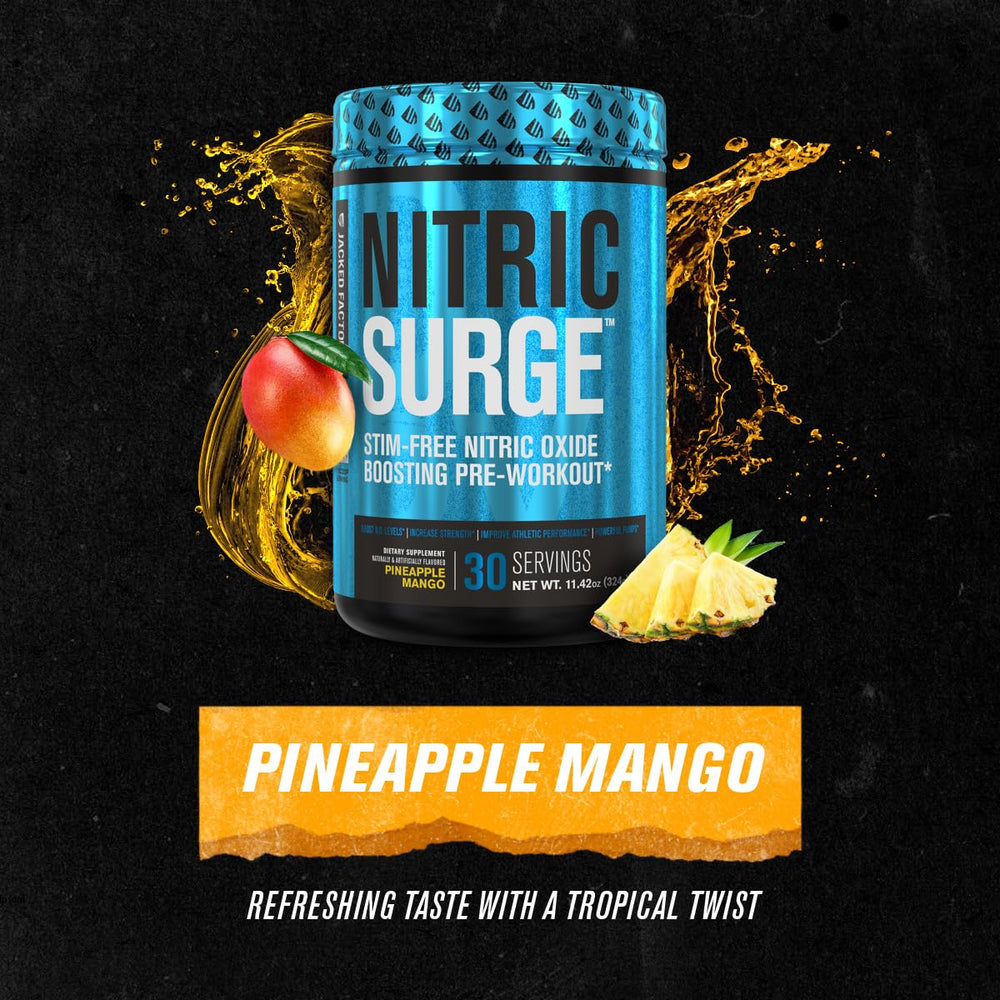 Nitric Surge gym-pump-action captures targeted vascularity during training.