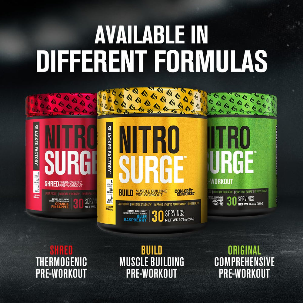 Close-up of ElevATP ingredient in Nitrosurge Build packaging.