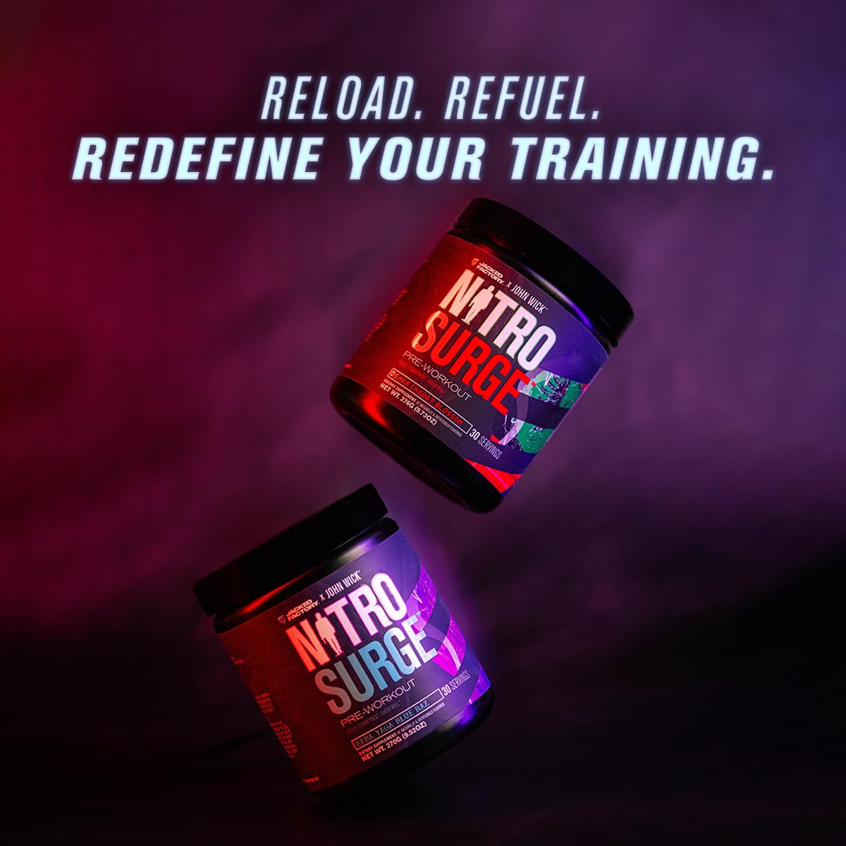 Jacked Factory Nitrosurge Wick Blue Razz flavor delivers bold, refreshing taste
