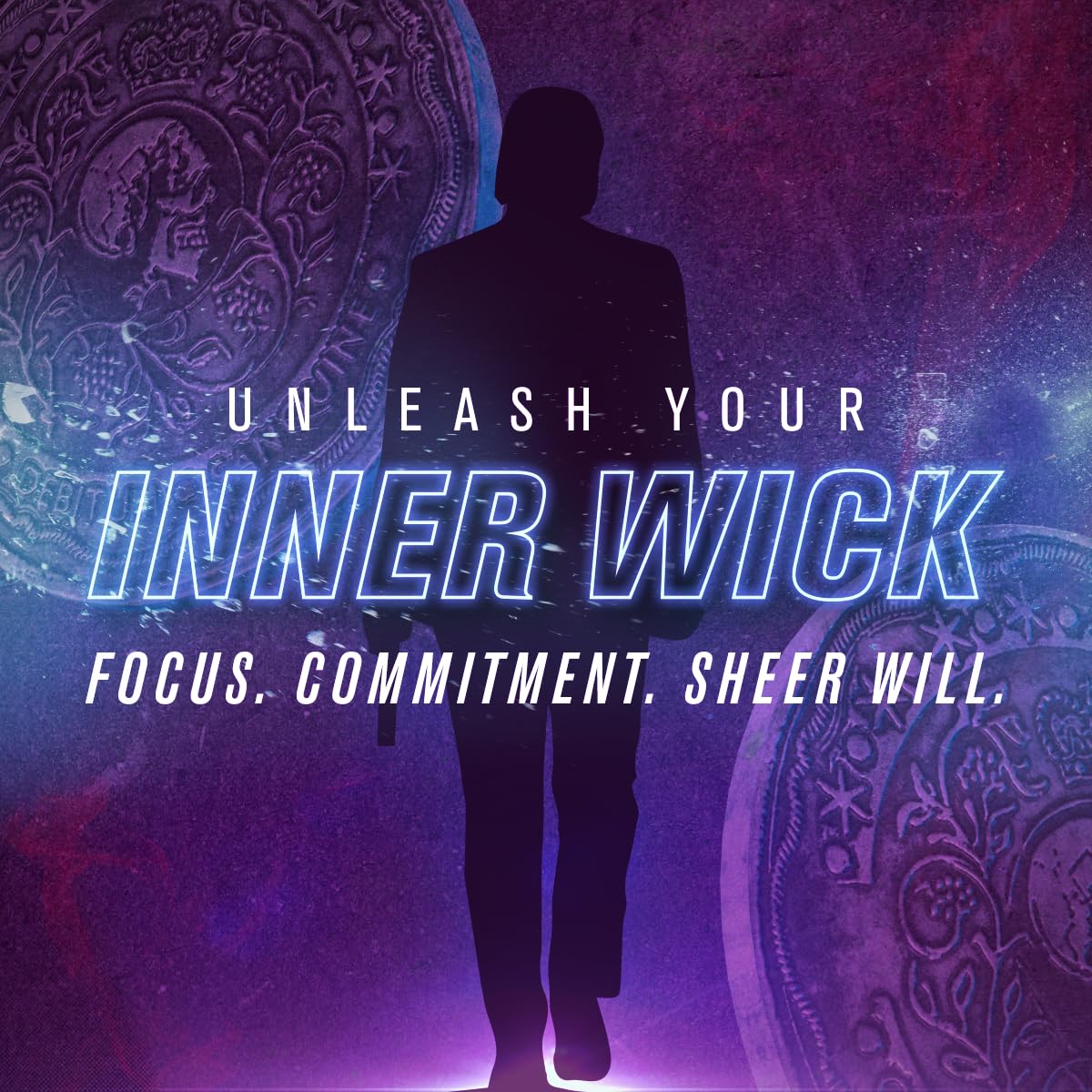 Nitrosurge Wick label close-up highlighting high-energy formula and flavor notes