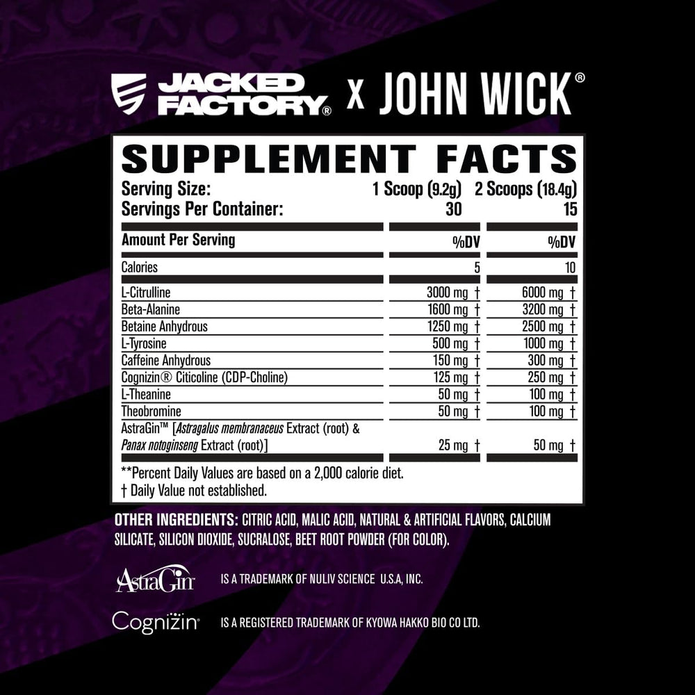 Jacked Factory Nitrosurge Wick packaging communicates premium, battle-ready vibes