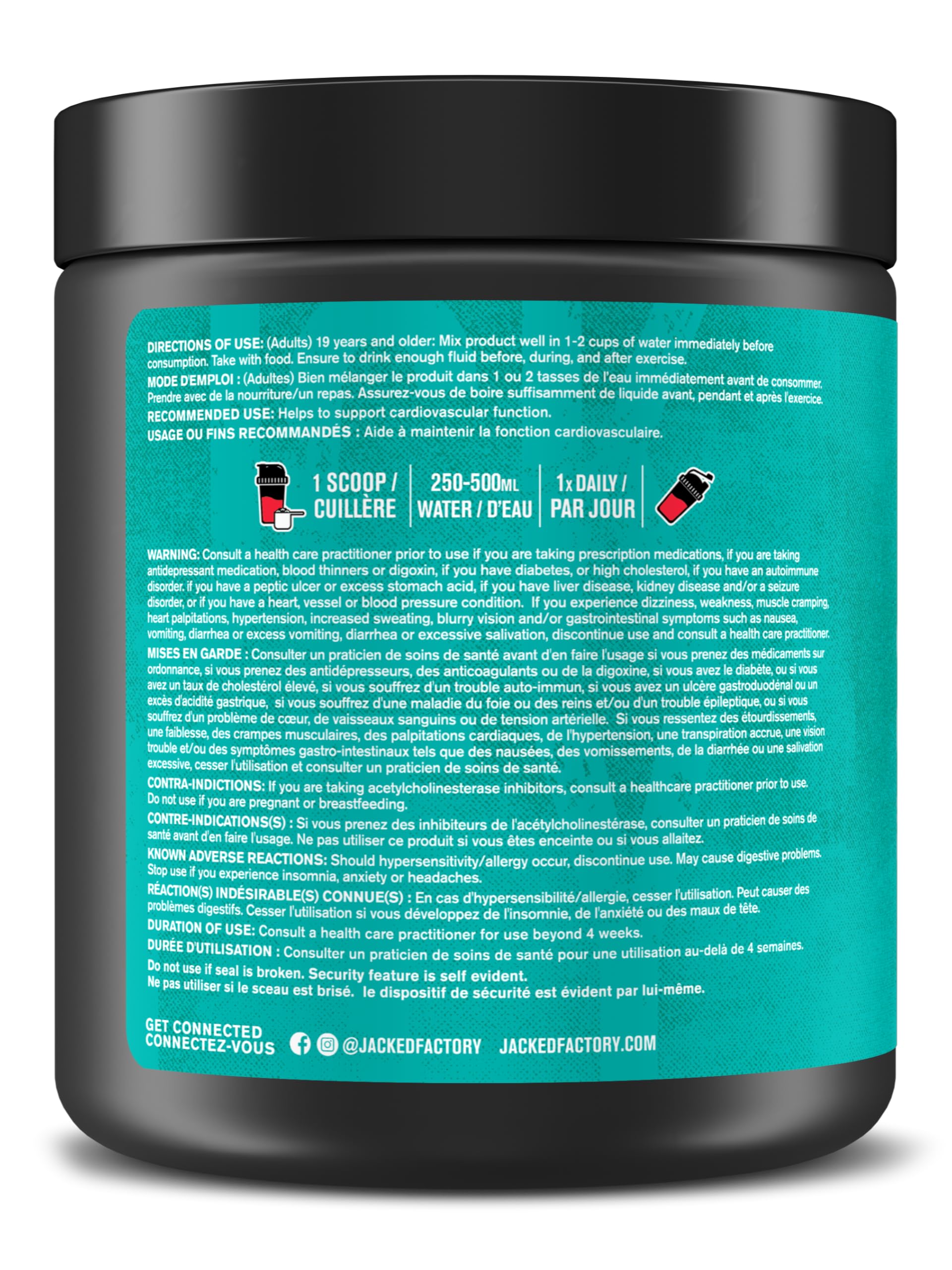 Stirring cup scene implies quick mixing for a smooth, stimulant-free pre-workout ritual.