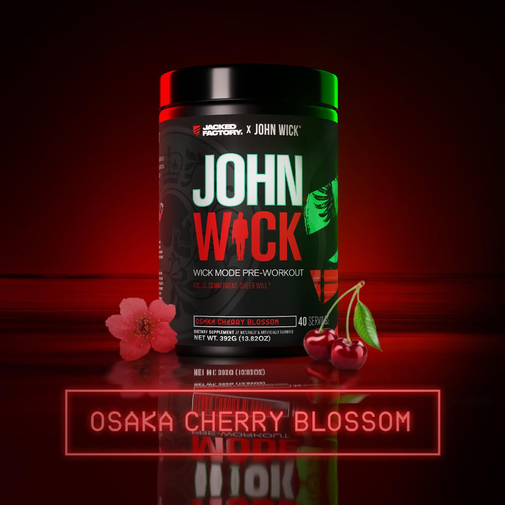 Wick Mode powder scoop highlights energy and focus for training