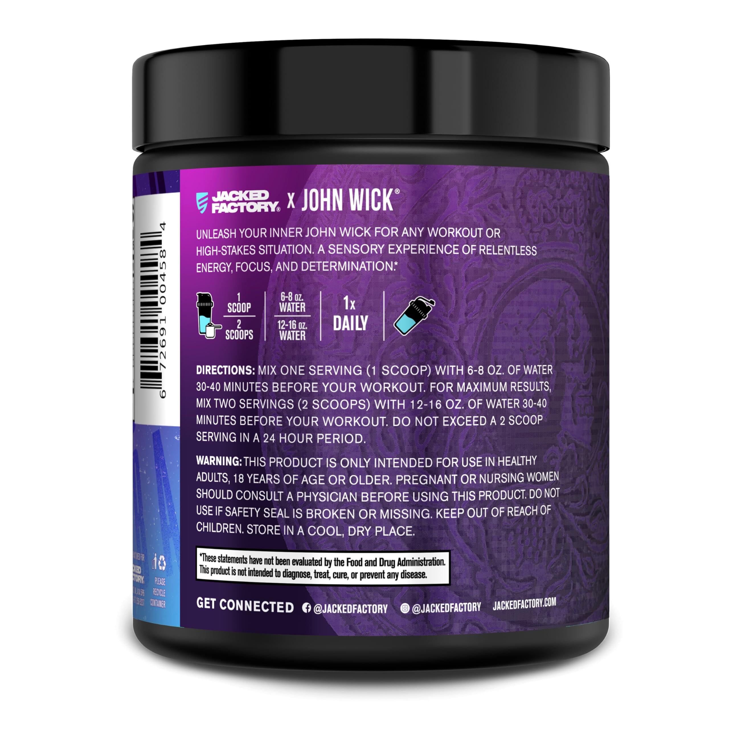 Blue Raz packaging of Nitrosurge Wick on shelf