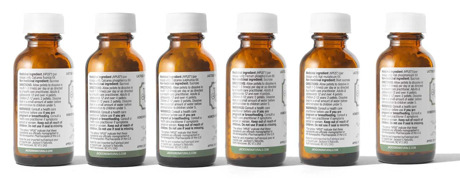 Jackson's kit with labeled bottles simplifies organization and access.