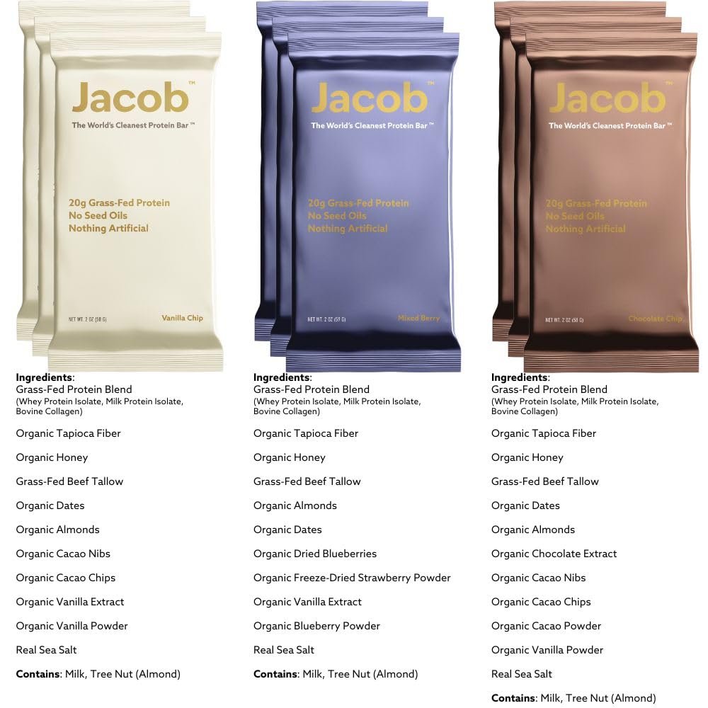 Jacob Bar berry flavor close-up emphasizes natural taste and no artificial additives