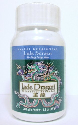 Jade Dragon Jade Screen 200 Pills bottle, teapills for a daily wellness ritual