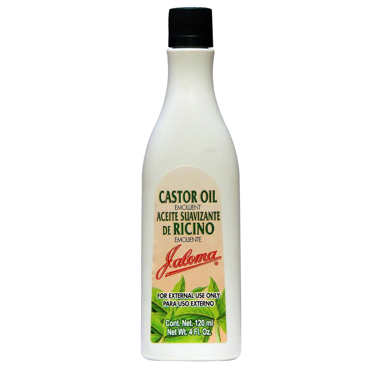 Jaloma Castor Oil bottle for skin and hair nourishment and moisture.