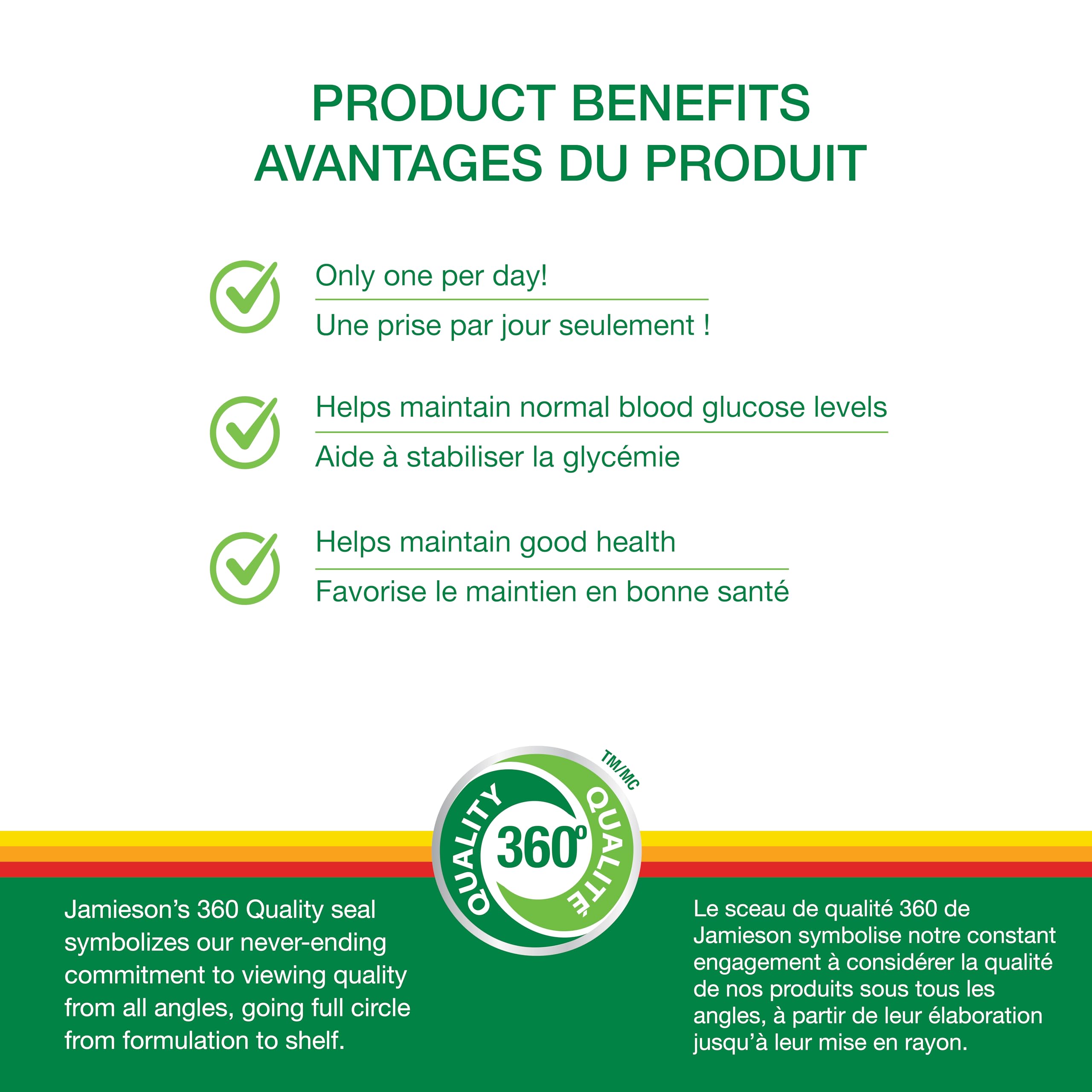 Jamieson Chromium ingredient label highlights mineral support for metabolic balance.