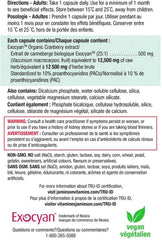 TRU-ID certified Jamieson label on cranberry product for ingredient authenticity.