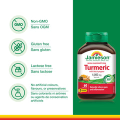 Jamieson lab packaging front view featuring label and bottle for reliable branding