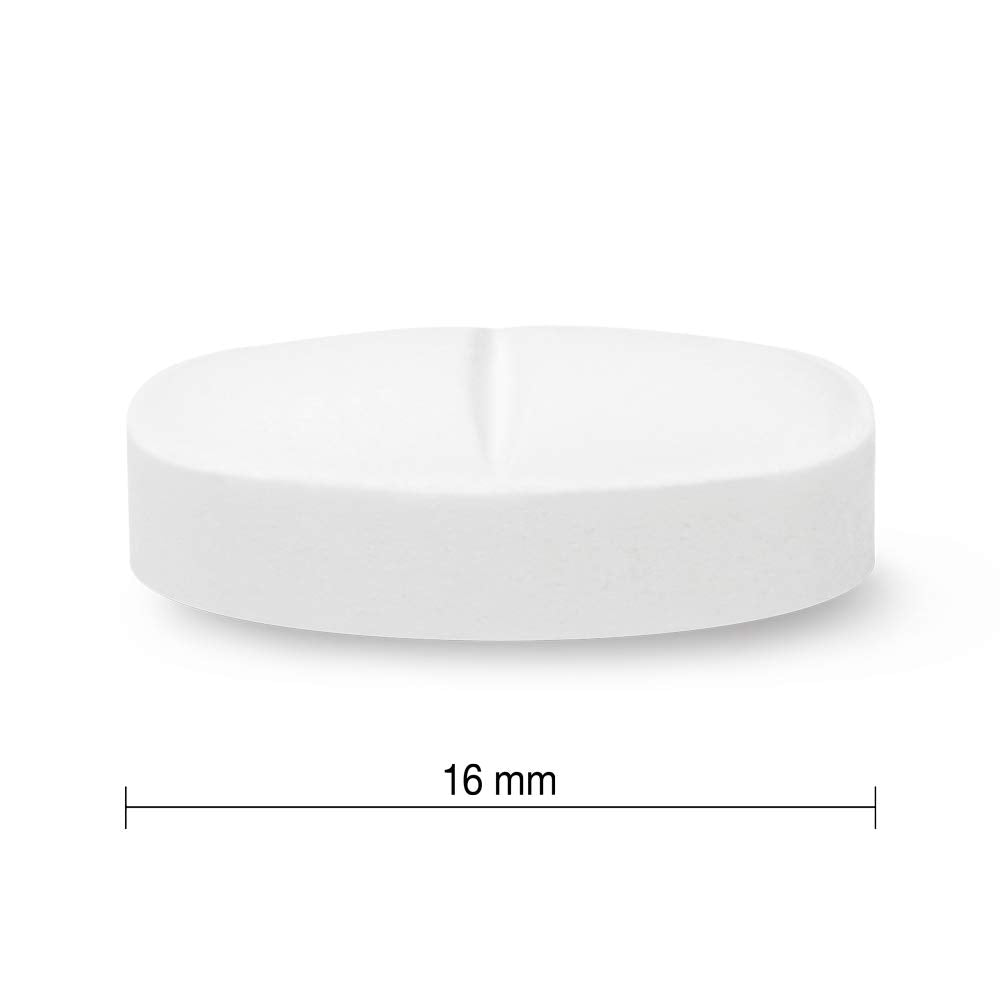 Jamieson Niacin Caplet close-up of a smooth tablet