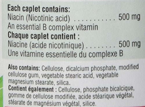 Jamieson Niacin Caplet storage bottle for daily use