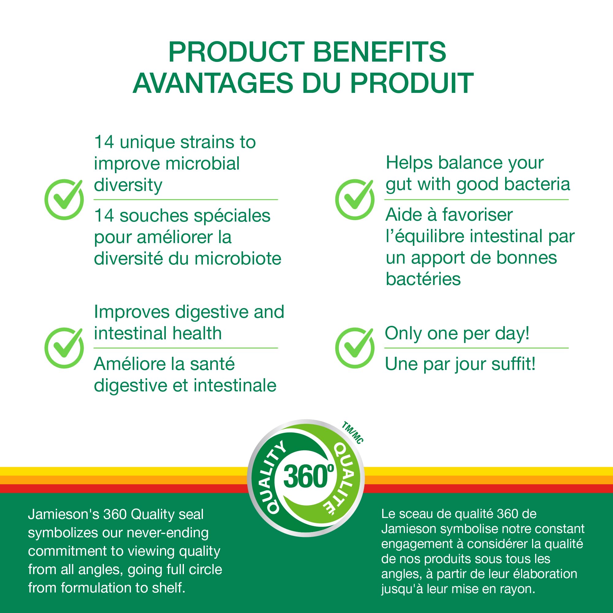 Jamieson vegetarian capsules image emphasizes plant-based capsules for a clean daily routine.