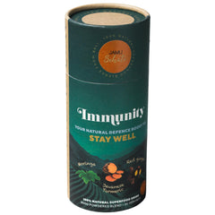 JAMUSEHATI Immunity cylinder packaging shown for daily wellness routine.