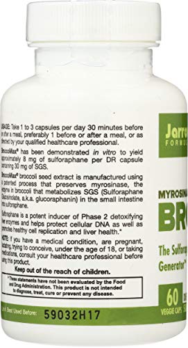 Brocco Max 60-count bottle indicates flexible dosing for daily use.