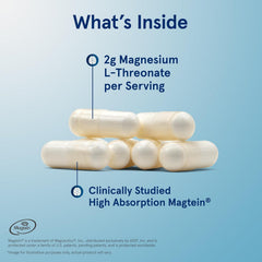 Jarrow MagMind capsules close-up highlighting vegan capsules for daily brain support