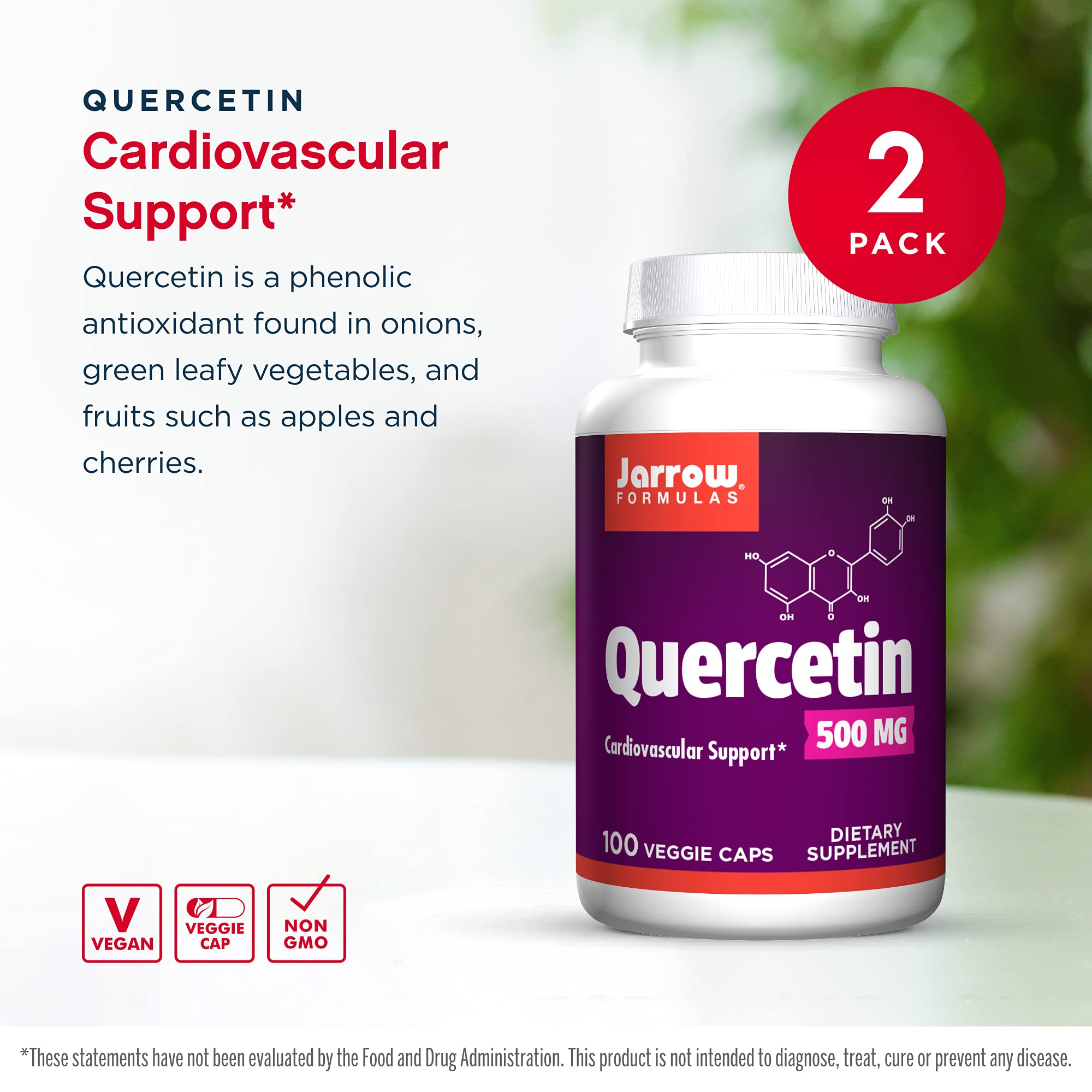 Two-bottle pack shows extended antioxidant support from Jarrow Formulas