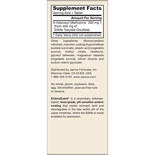 Liver function support through SAMe metabolism.