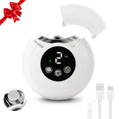 Jasinber electric nail clipper with LED light for precise trimming day or night