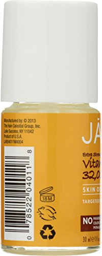 Label highlights Vitamin E and antioxidant-rich formula for skin support.