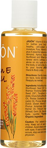 Skin feels soft and smooth after applying JASON Vitamin E oil.