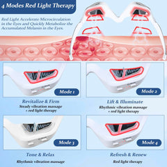 Jaxbo ergonomic 3D contour fit covering the eye area for even light exposure