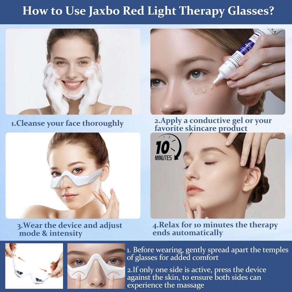 Jaxbo USB-C charging with LED indicators and quick recharge visual