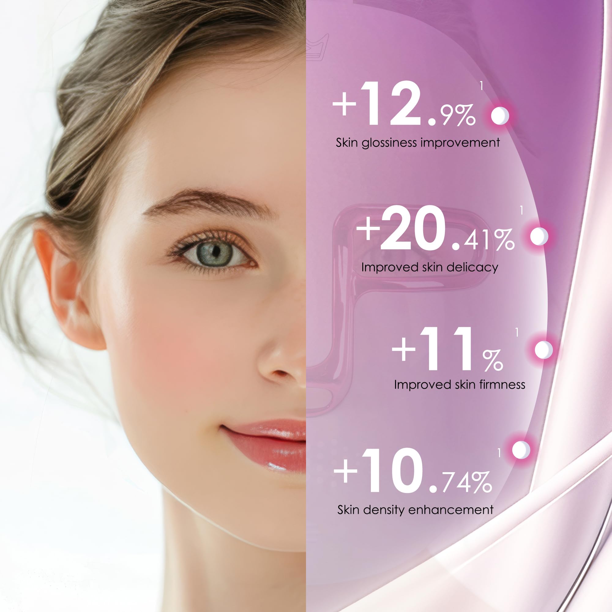 JAY SAREES full facial treatment mask enabling daily skincare sessions