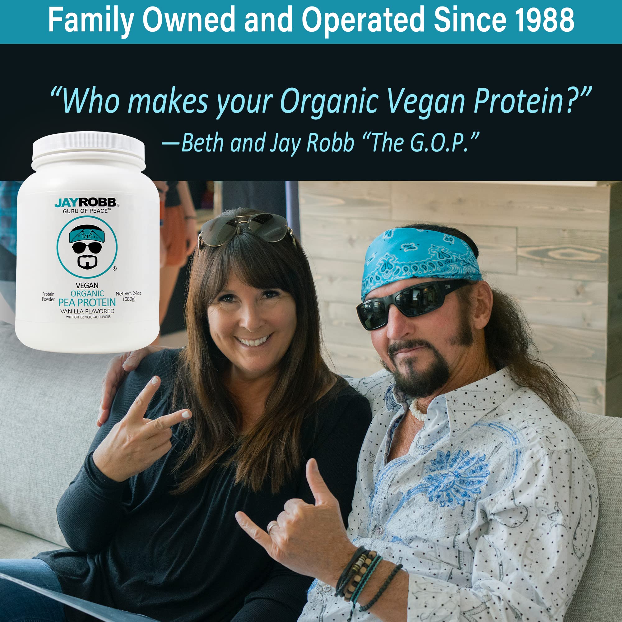 JAYROBB kid-friendly vanilla pea protein snack idea.