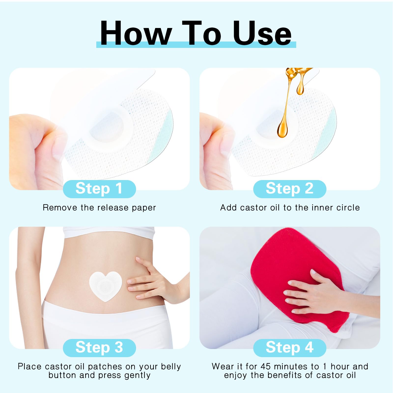 JayruiMice breathable spunlace fabric keeps skin comfortable.
