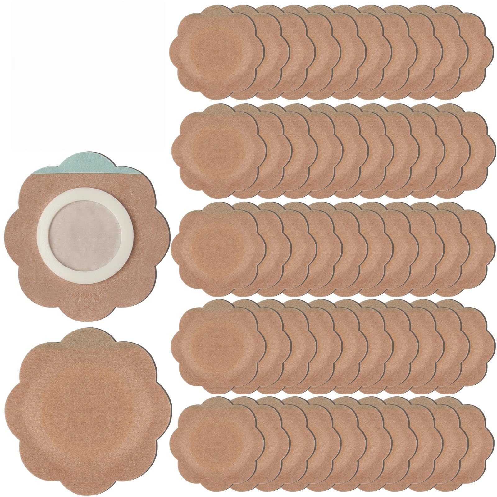 JayruiMice flower-shape castor oil patches for a soothing self-care routine