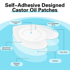 JayruiMice detox patch anti-leak ring detail prevents seepage during activity