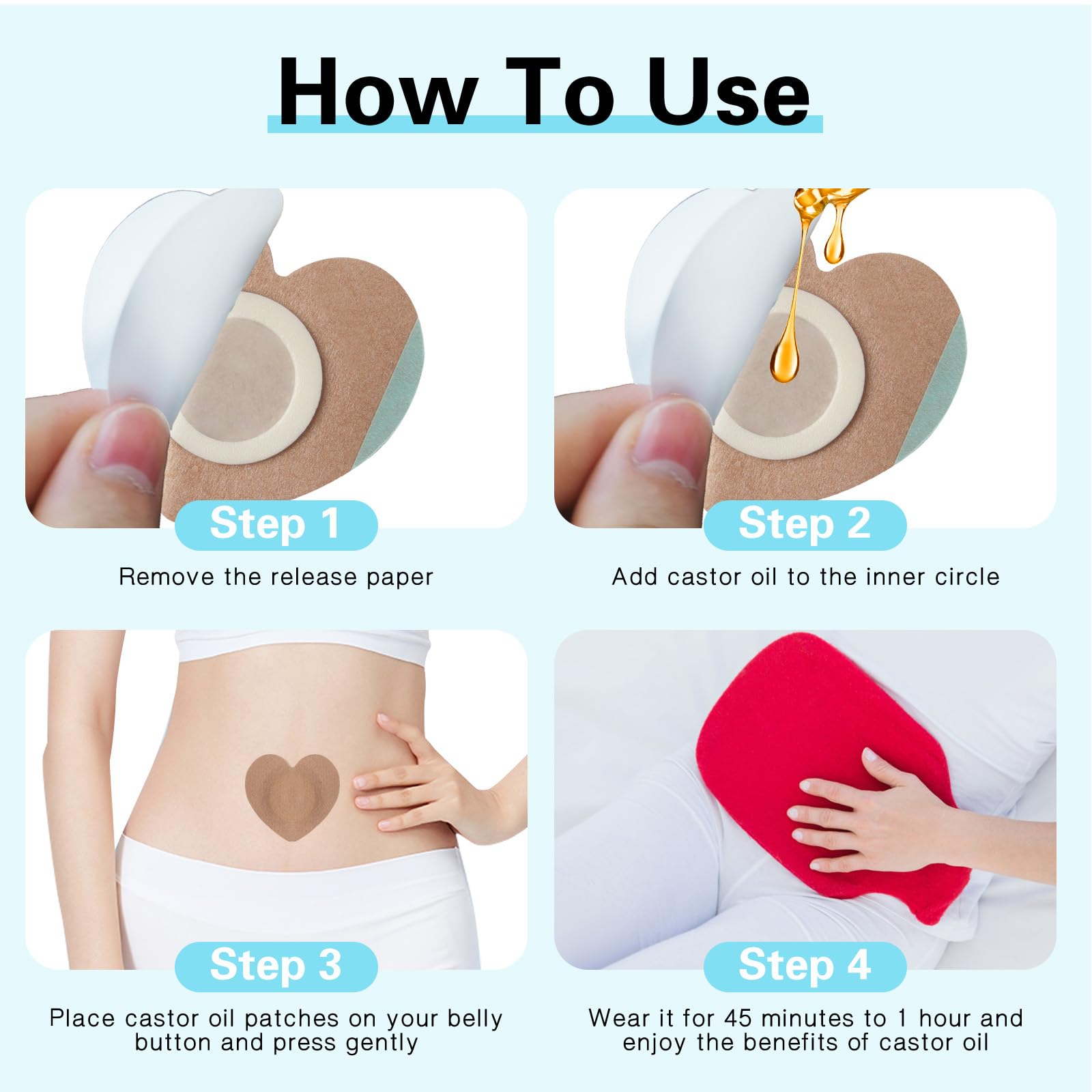 JayruiMice self-adhesive patch being applied easily