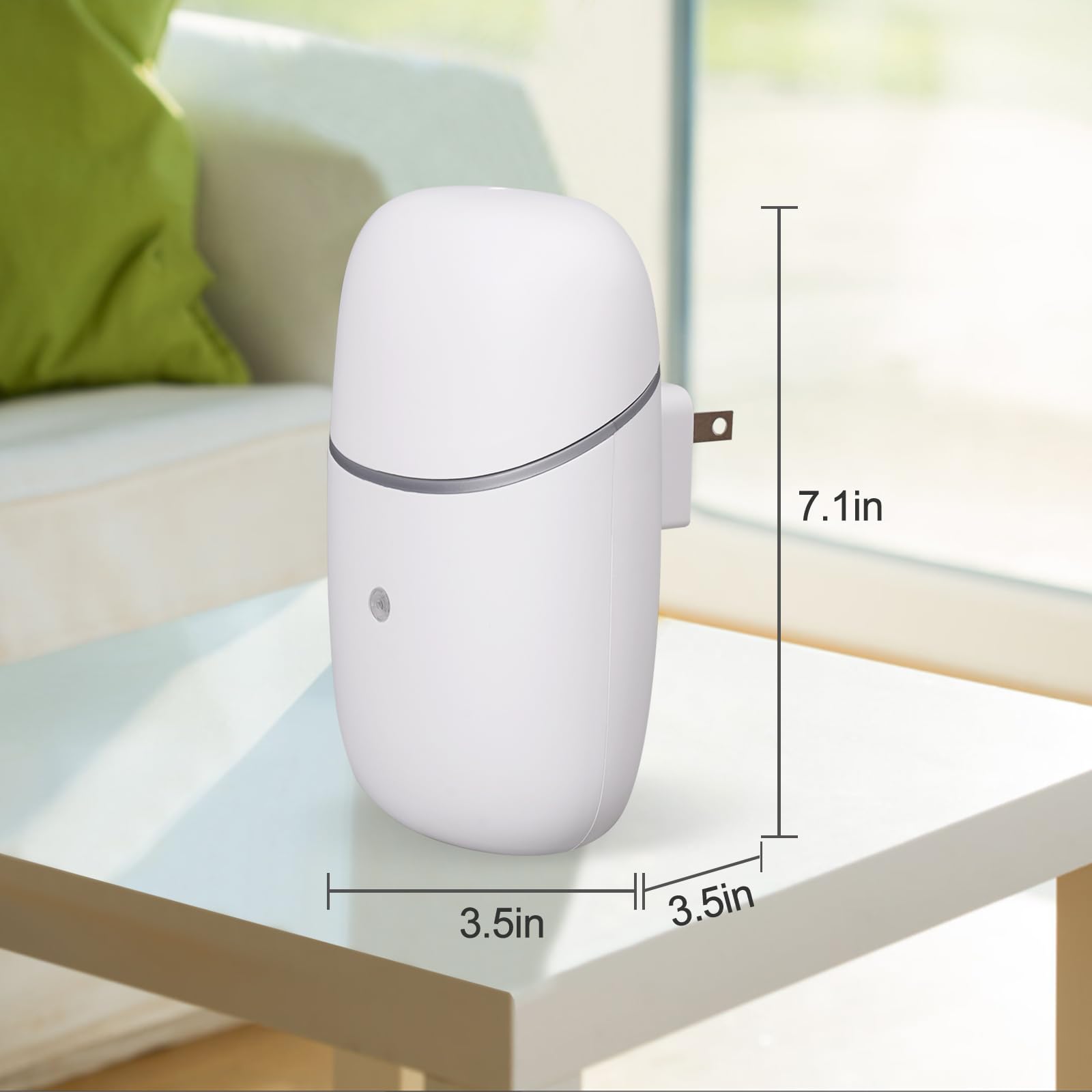 JaZoneDa dual-speed diffuser conserves essential oils with cycle timing