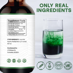 JB Wellness Co chlorophyll drops dispense facilitates precise, convenient dosing.
