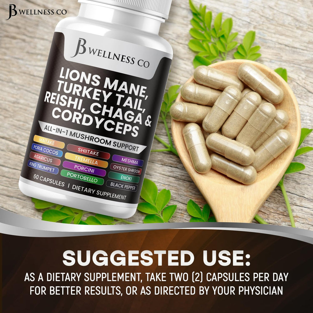 JB Wellness Co marshmallow root powder adding traditional herb richness.