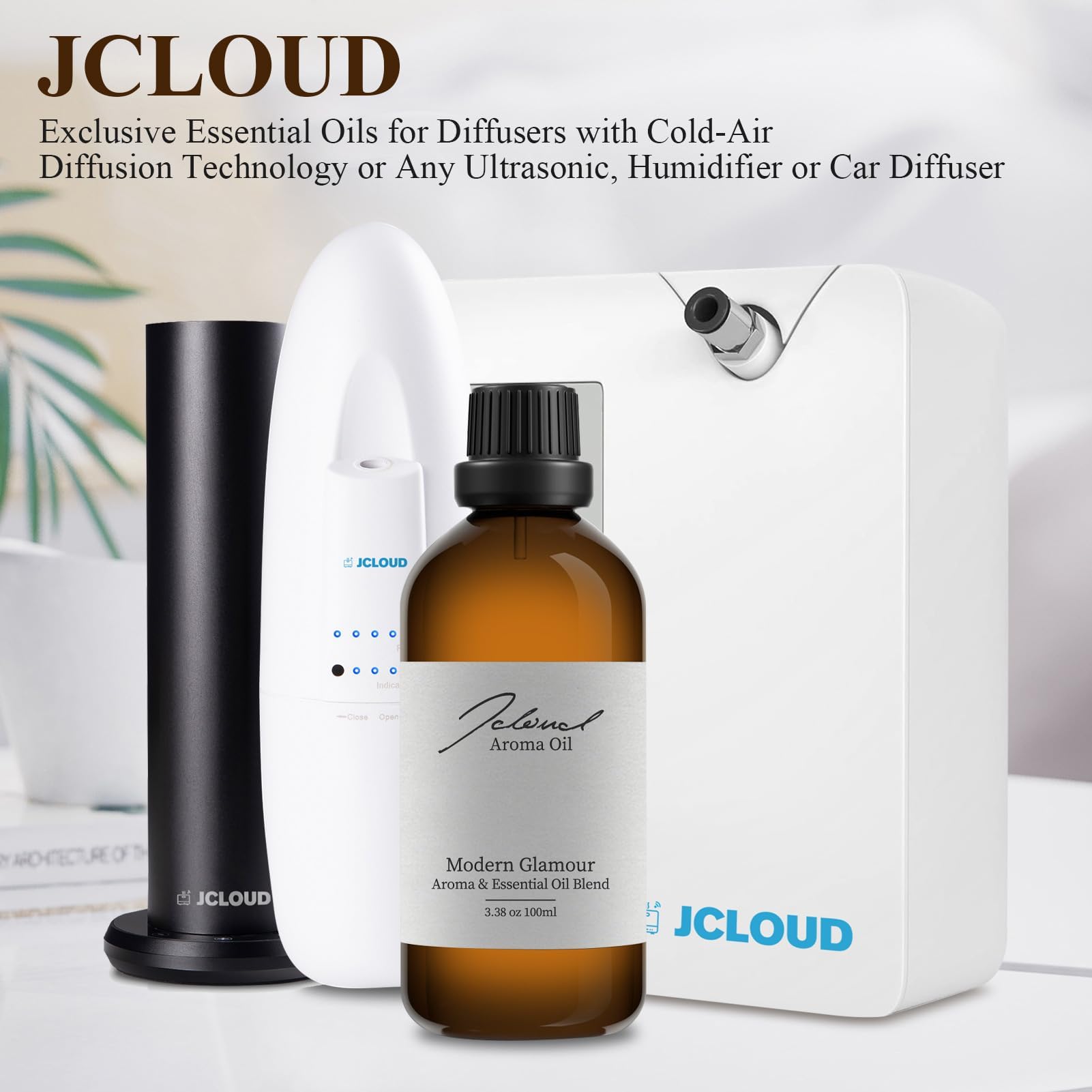 JCLOUD fragrance offers warm cedar and sandalwood finish for lasting luxury