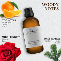 JCLOUD glass bottle diffuser oil delivers long-lasting fragrance with pure, additive-free ingredients