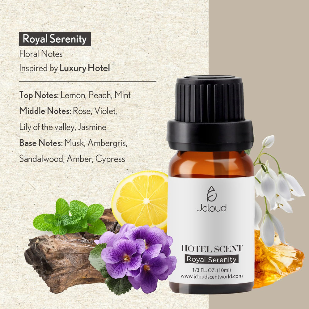 JCLOUD Royal Serenity diffuser-session in a cozy living space