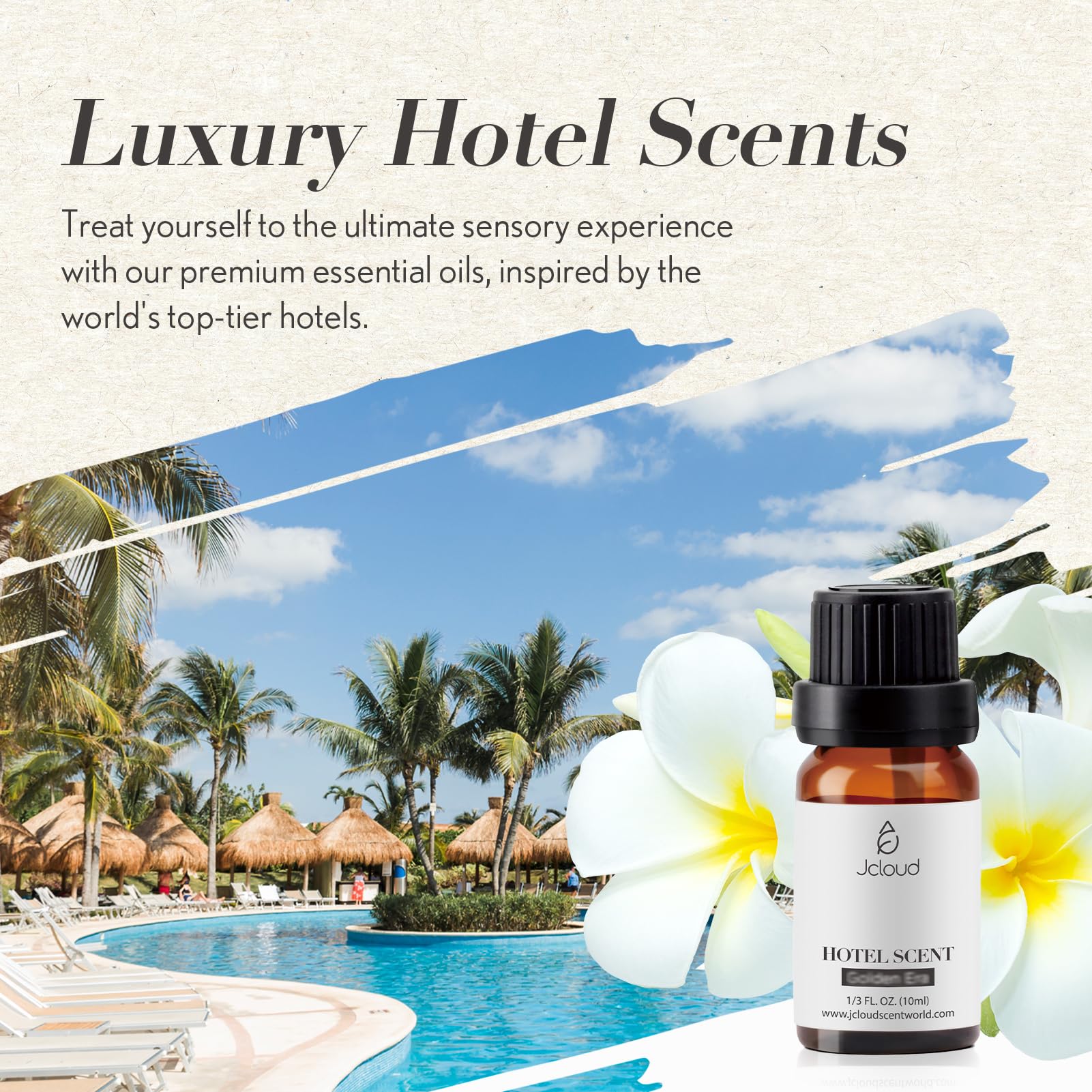 JCLOUD Royal Serenity luxury fragrance packaging highlighting premium quality