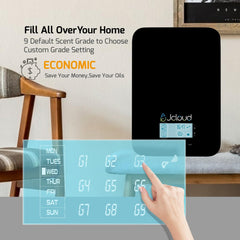 JCLOUD Smart Scent Air Machine bundle with Royal Serenity oils for aromatherapy