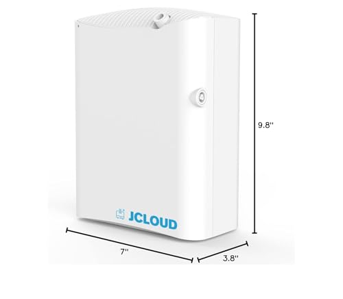 JCLOUD Smart Scent Air Pro packaging shown for quick setup and tips