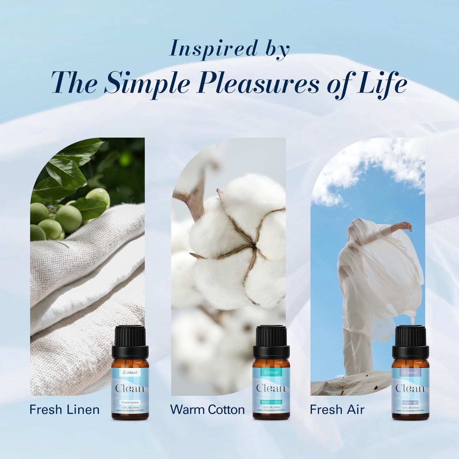 JCLOUD wool dryer balls with oils demonstrate a chemical-free laundry upgrade.