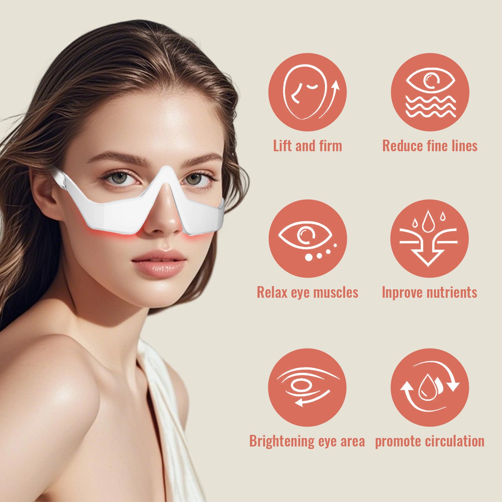 JCOTTON gentle modes provide safe, customizable eye care sessions